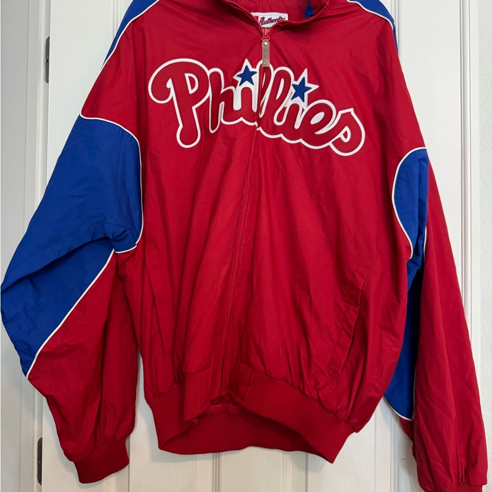 Phillies Red and Blue Jacket XL